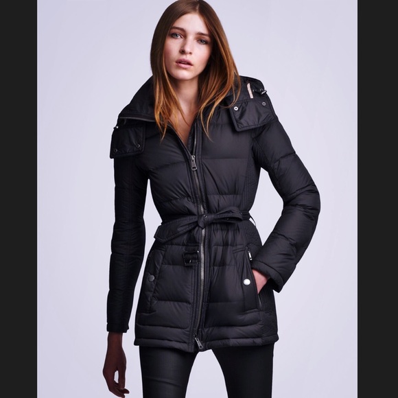 burberry belted jacket